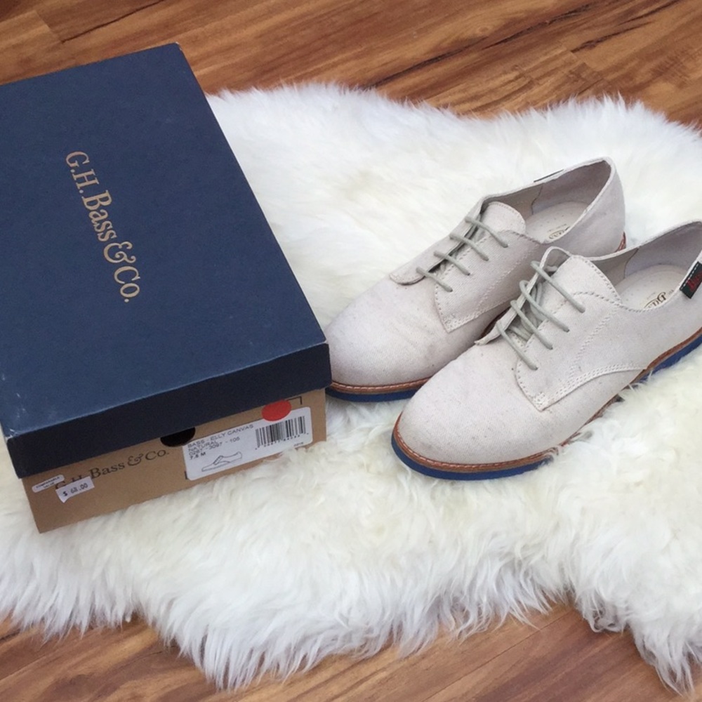 Canvas Oxford Shoes Gem